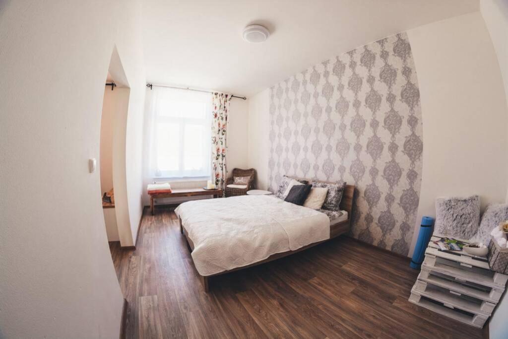 Stylovy Apartman V Centru Nachoda Exteriör bild